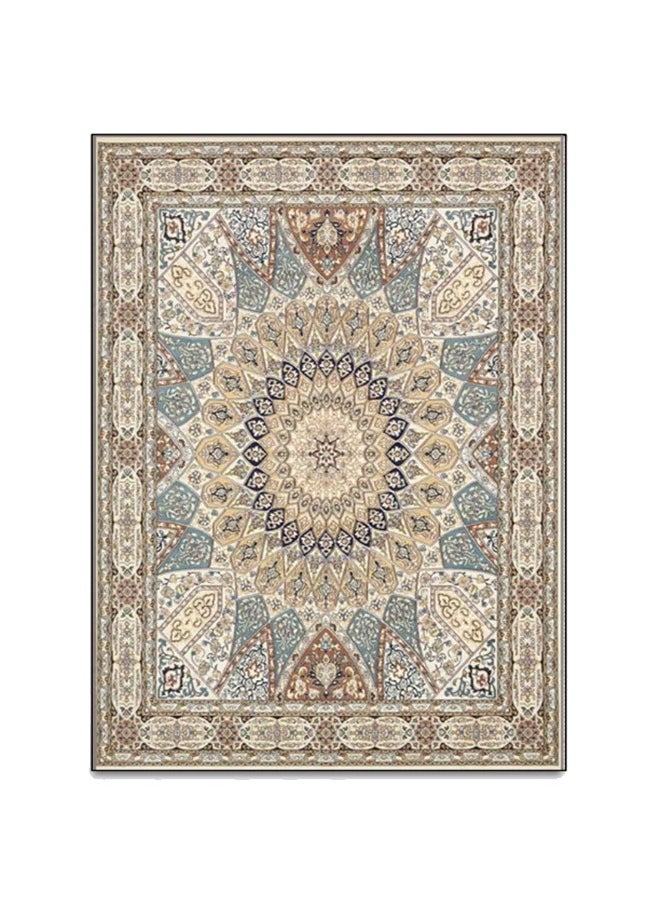 كلناميان سجاد أمريكي مانع للانزلاق سجاد عصري ناعم مقاس 160 × 230 سم (قطرة بلاستيك كريستال مخمل)  - Image 3