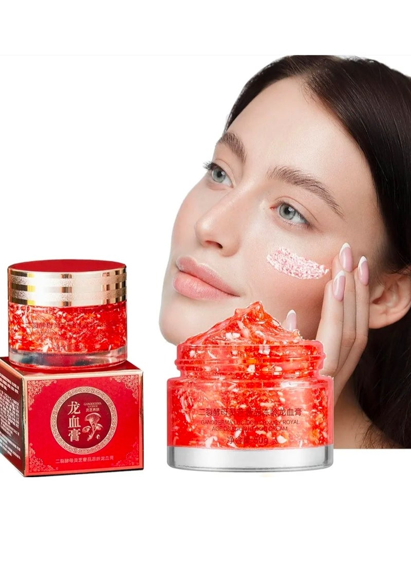 دراجون كريم دم التنين، ترطيب، تحسين الجفاف، مرونة البشرة، مضاد لعلامات تقدم السن، ٥٠ غرام - Image 1