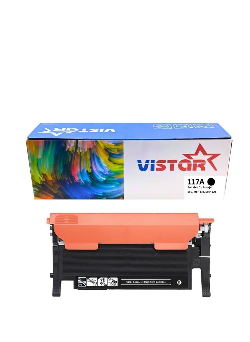 خرطوشة حبر سوداء متوافقة مع Vistar 117A لـ 15,MFP 178,MFP 179 – عالية الإنتاجية | جودة ممتازة