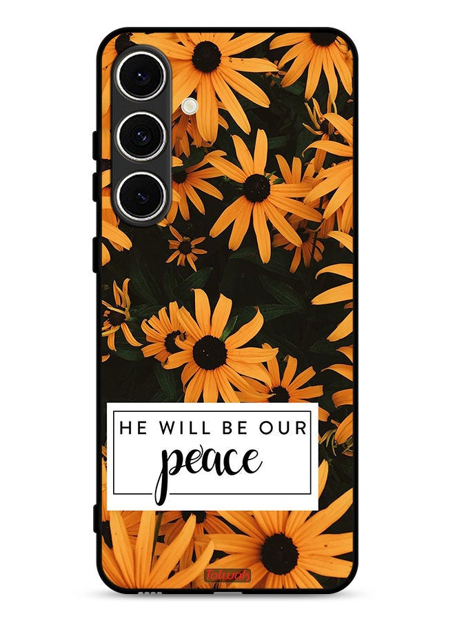 Tolwak Samsung Galaxy S24 FE 5G Protective Case Cover He Will Be Our Peace - Image 1