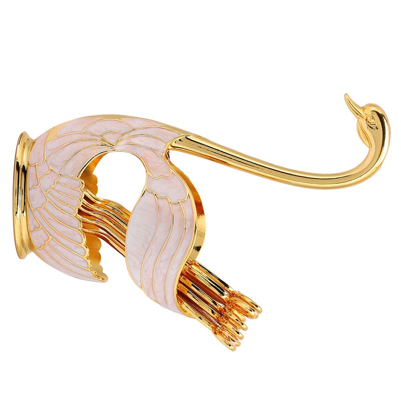 Coffee Dessert Spoon Set European Style Elegant Swan Fruit Scoop  Holder Decorative TablewareGold - Image 1