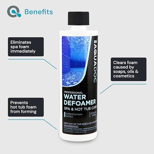 MAV AquaDoc Hot Tub Defoamer - Spa Defoamer for Hot Tub Owners 16oz, Spa Anti Foam to Keep Foam Down, HotTub Chemicals Made in The USA - AquaDoc - Image 4