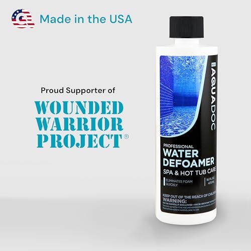 MAV AquaDoc Hot Tub Defoamer - Spa Defoamer for Hot Tub Owners 16oz, Spa Anti Foam to Keep Foam Down, HotTub Chemicals Made in The USA - AquaDoc - Image 3