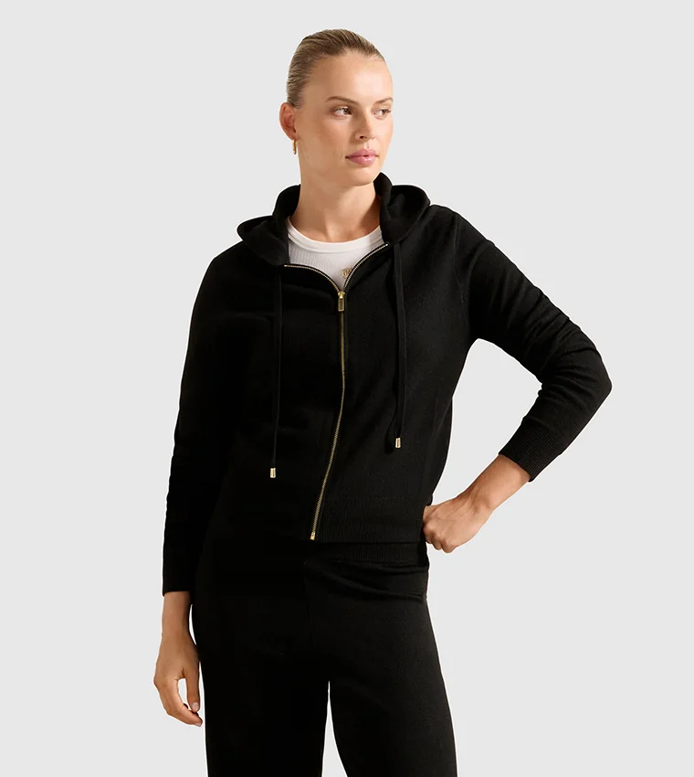 فورايفر نيو Hazel Knitted Lounge Hoodie
