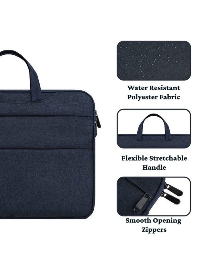 Protect Laptop Bag For 15 Inches Laptops Fits Up to 16 Inches Laptops and Macbooks Water Resistant Premium Quality Fabric Toploader  - Image 4