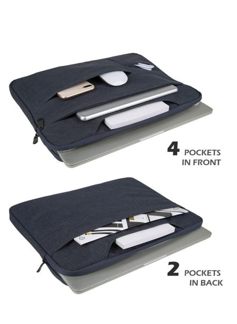 Protect Laptop Bag For 15 Inches Laptops Fits Up to 16 Inches Laptops and Macbooks Water Resistant Premium Quality Fabric Toploader  - Image 3