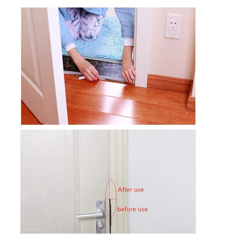 amiciCare شريط ختم الفجوات شريط فوم ذاتي اللصق للأبواب والنوافذ لعزل الغبار والضوضاء؛ 20م طول (15مم (عرض) × 3مم (سمك) × 20متر (طول)) - Image 4