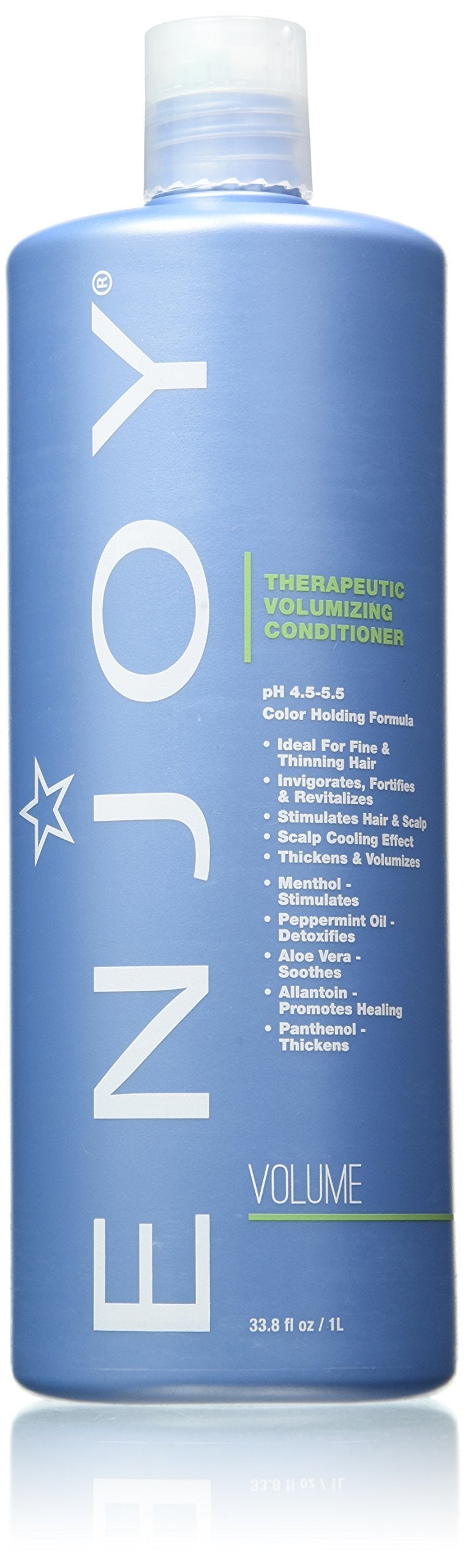 Enjoy Hair Care Therapeutic Volumizing Conditioner 338 Fl Oz Ph 45 55 For Damaged Hair Hair Mask