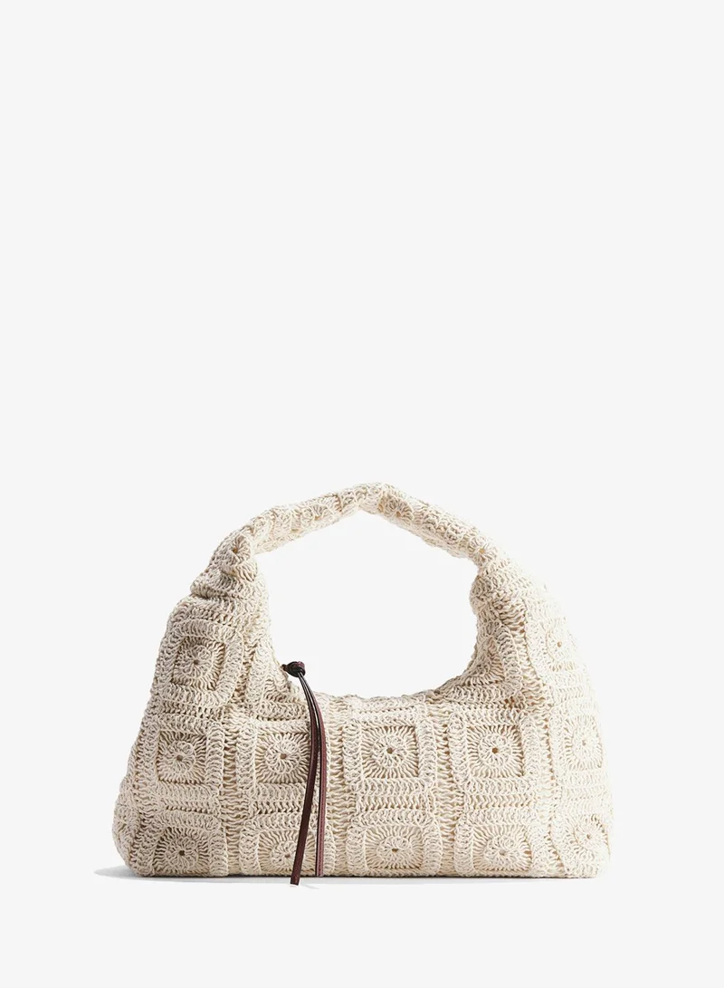H&M Crochet-look handbag