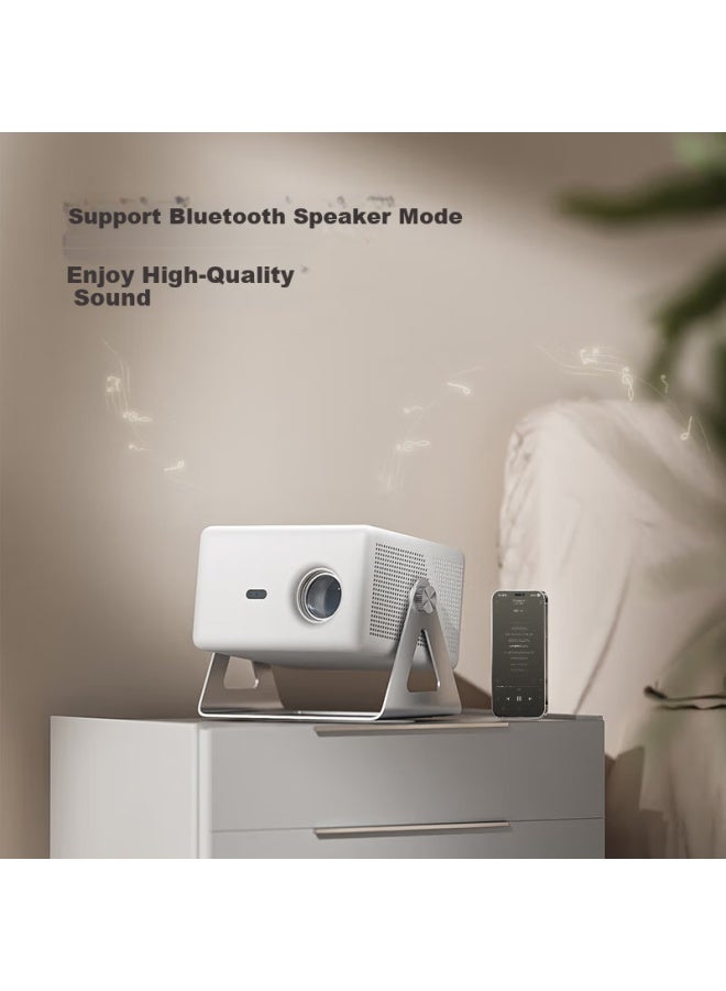 JD.com Jd Jingzao Chasing Light Pro Gimbal Projector High Brightness Version True 1080p Portable Home Projector 700cvia+10w Rui Li Acoustic Speaker Home Theater - Image 3