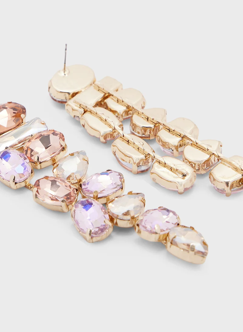 ايلا ليمتد اديشن Stone Detail Drop Earrings