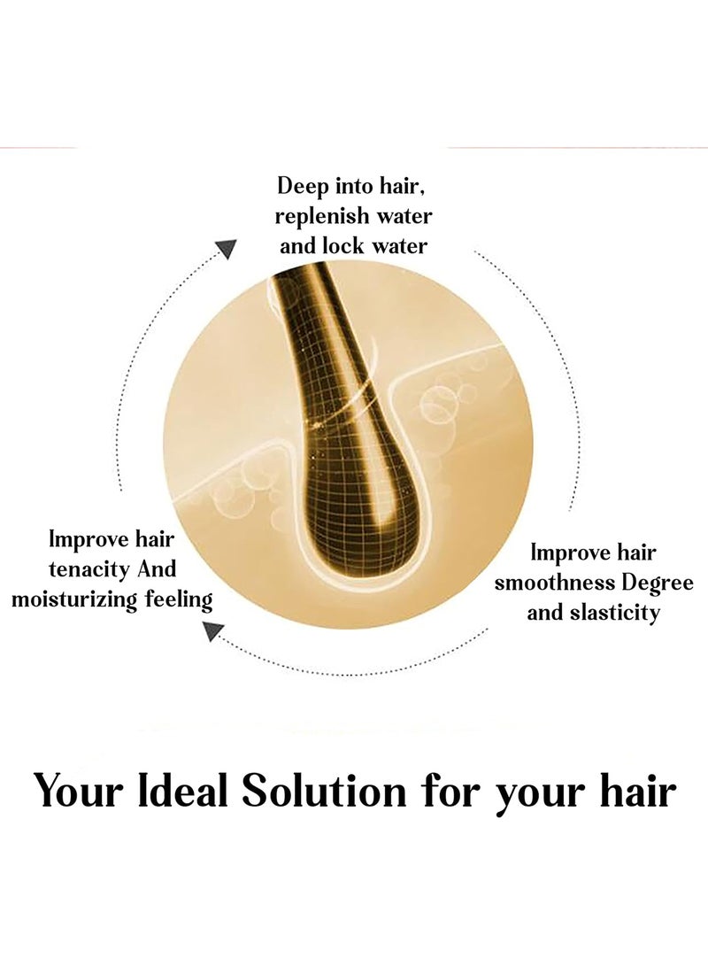 ECOLYTE+ La Parisienne Premium Luxury Hair Conditioner - Milk Treatment for Smooth and Strong Hair, 500 ml - Image 3