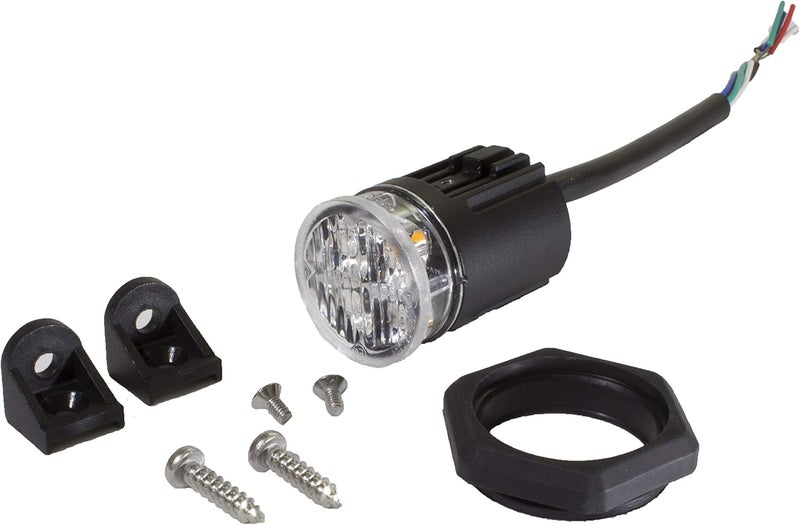 Unicorn Lighting EC01 Hideaway Warning Emergency Strobe Light - Amber/Blue, 2 + 2 LED - Image 4