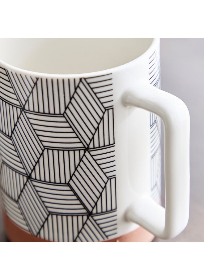 Home Box Trendy Zig Zag Mug 400 ml  - Image 3
