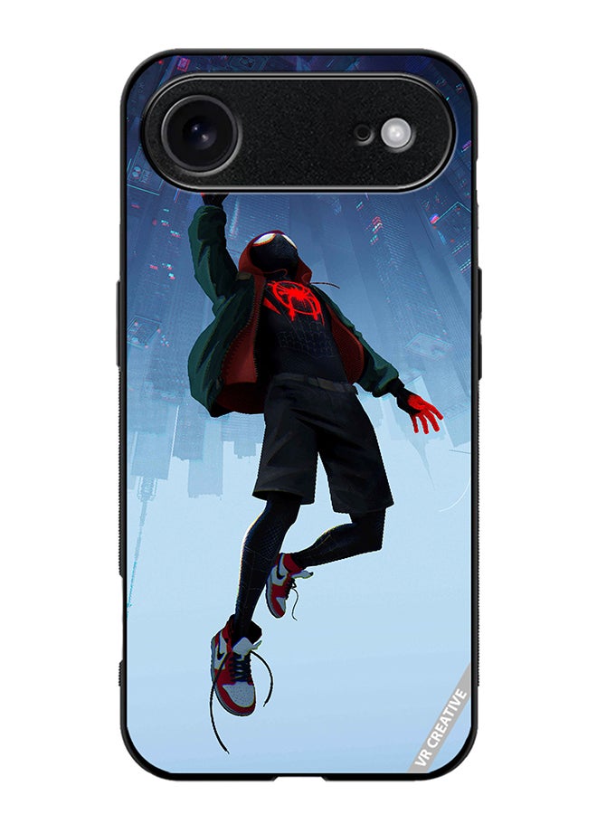 Protective Case Cover For Apple iPhone 17 Air Spiderman Design Multicolour