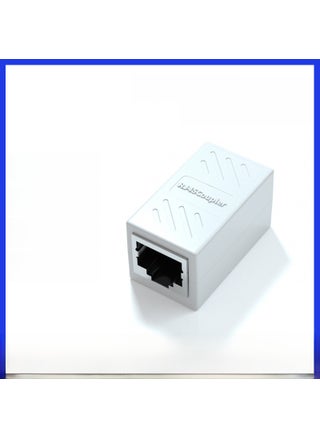 Gigabit RJ45 Splitter Adapter 1-to-2 ConnectorNetwork straight-through head White Network straight-through head White - pzsku/ZCE979C396752DC7FF362Z/45/1746220216/9b62dabc-c9a2-491a-8a50-3235a6e45dad