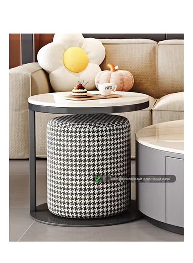 keke Coffee Table  Combination Light Luxury Small Apartment For Office and Home 80cm - Image 5