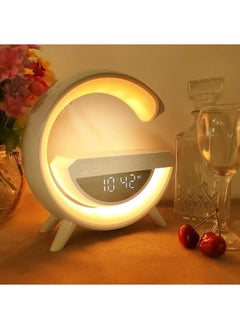 مكبر صوت بلوتوث ومصباح طاولة LED