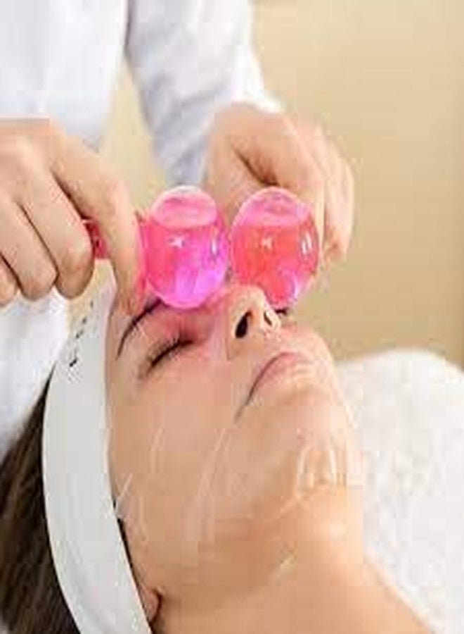 Weptix (Pink) Facial Ice Globe, Smart Cool Face Roller Ball, Facial Massage Tools for for Neck Eye Circle Reduce Puffiness Anti Ageing Wriknles Soothing Firming Skin 2Pcs (PINK) - Image 4