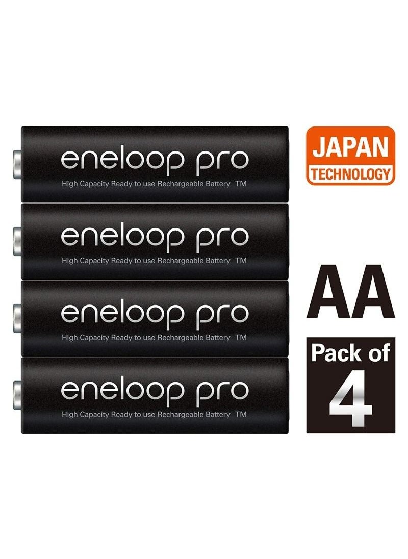 Panasonic - Eneloop AA and AAA Quick Battery Charger with 4 x AA Eneloop Pro - Image 1