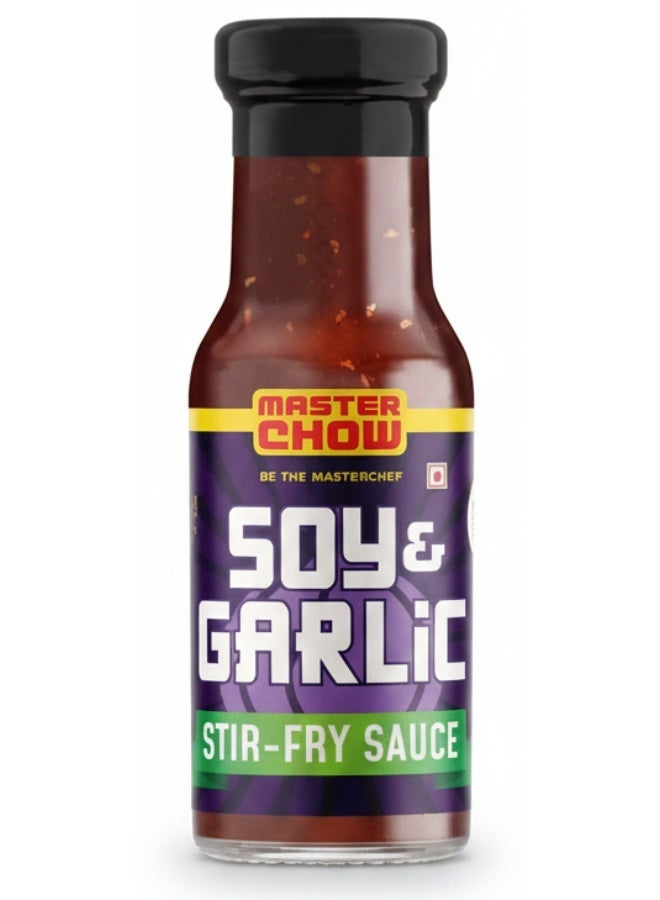 ماستر تشو صلصة الصويا والثوم النباتية 220 جرام - Image 1