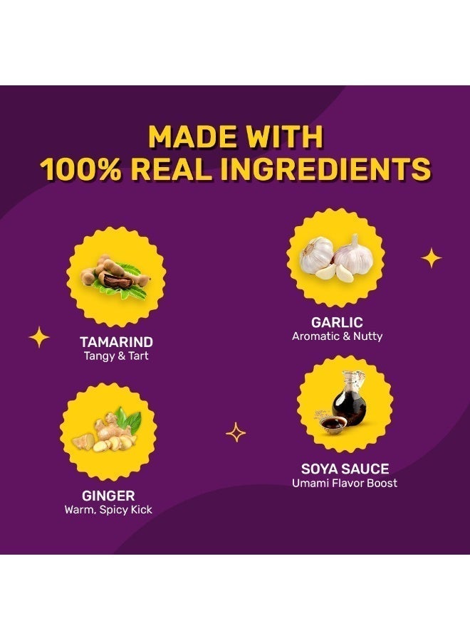 ماستر تشو صلصة الصويا والثوم النباتية 220 جرام - Image 5