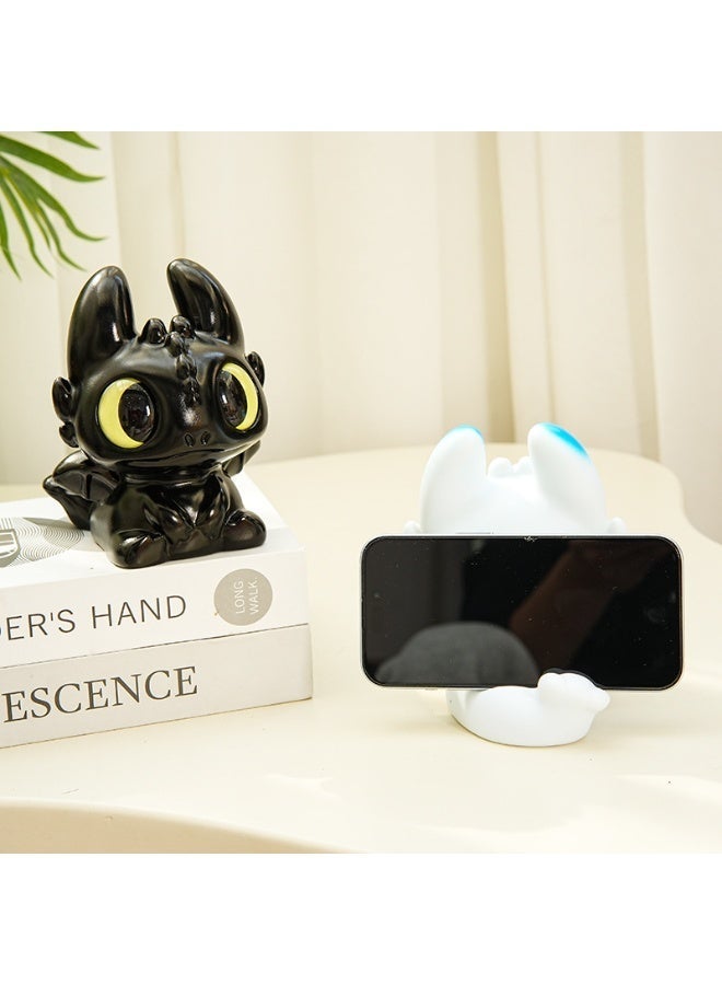 Cute cartoon How to Train Your Dragon Toothless vinyl lazy phone stand suitable for all kinds of mobile phones - Image 5
