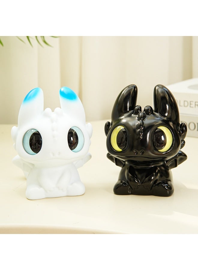 Cute cartoon How to Train Your Dragon Toothless vinyl lazy phone stand suitable for all kinds of mobile phones - Image 2