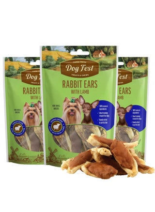 Rabbit Ears With Lamb Soft Handcrafted Treats For Small And Mini Dogs 3X55g - pzsku/ZCE984A99C35DEECDEA89Z/45/_/1699612887/7dc665f7-dbea-4363-949b-a171778df3a8