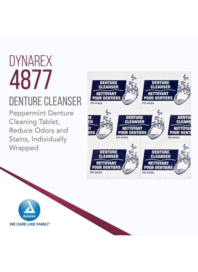 Denture Cleanser Tablets - Reduce Odors & Stains - Individually Wrapped, Peppermint Denture Cleaning Tablets - Box Of 40 Tablets - pzsku/ZCE984AE20585916D66CEZ/45/_/1730727885/78bcea40-7b8c-41de-b82f-4036431ca16e