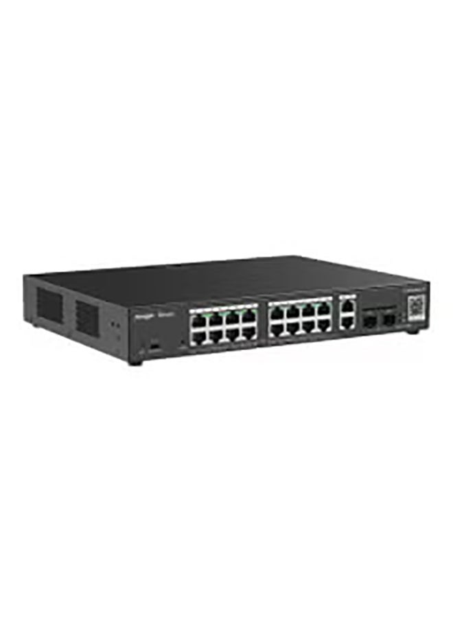 Ruijie RG-ES220GS-P, 20-Port Gigabit Smart Cloud Managed PoE Switch, 16 PoE+ Ports, 2 RJ45 Ports, 2 SFP Ports, For Enterprise, Hospitality, Education, Retails, Surveillance, etc. | RG-ES220GS-P  - Image 2