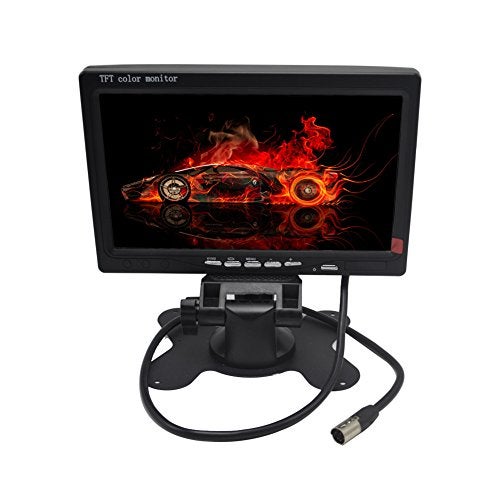 Pardarsey شاشة بادارسي 7 بوصة HD 800x480 LED خلفية TFT LCD للكاميرات الخلفية للسيارات، DVD، المراقبة، STB وجهاز الاستقبال الفضائي - Image 1