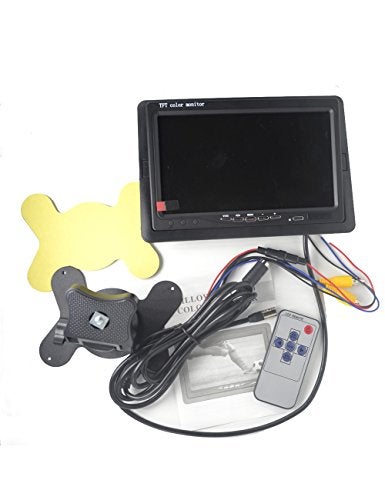 Pardarsey شاشة بادارسي 7 بوصة HD 800x480 LED خلفية TFT LCD للكاميرات الخلفية للسيارات، DVD، المراقبة، STB وجهاز الاستقبال الفضائي - Image 2