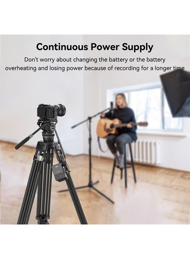 SmallRig D-Tap to NP-FZ100 Dummy Battery, NP-FZ100 Coiled Power Cable for Sony A7R V, A7 IV, A7S III, A7R IV, A7R III, A7 III, A7C, A6600, A6700, FX3, FX30, ZV-E1, A1, A9, A9II Cameras - 4253 - Image 5