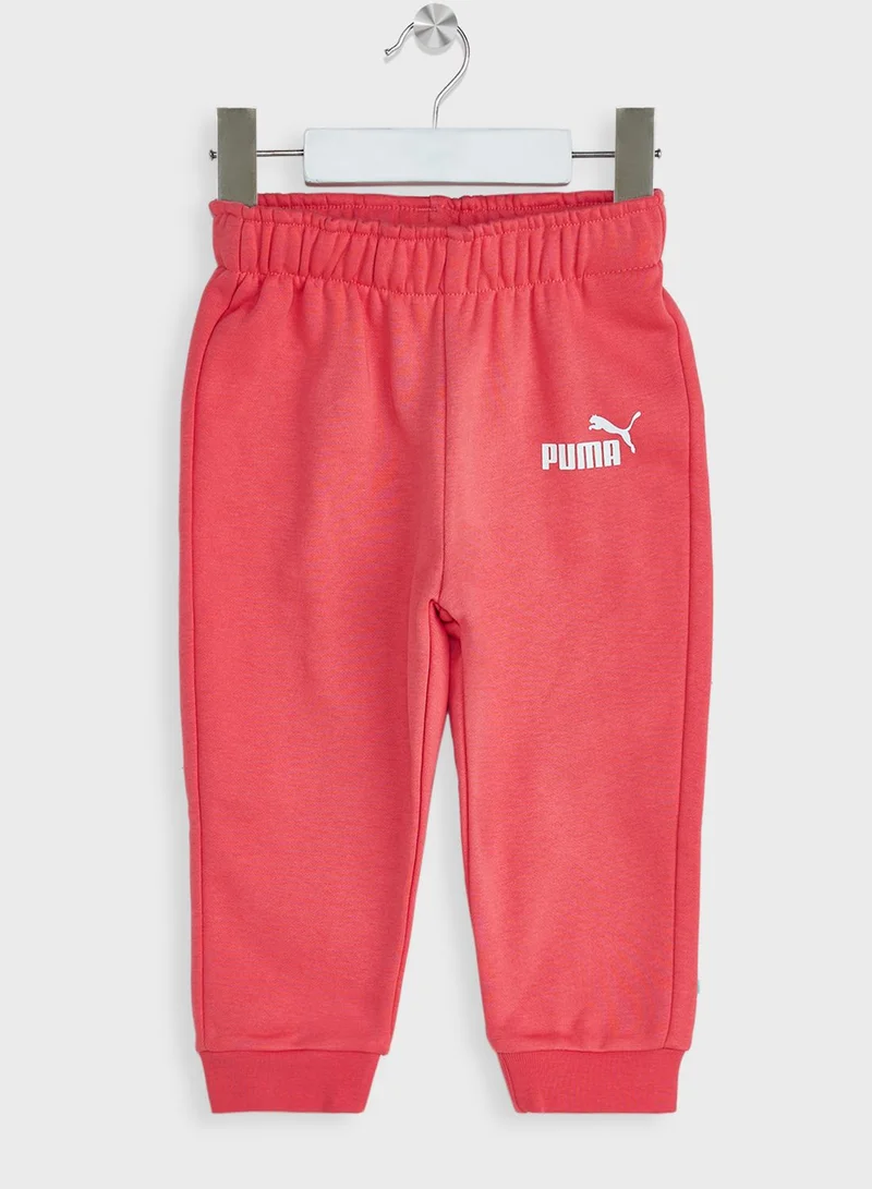 PUMA Infants Essential Minicats Crew Joggers Fl