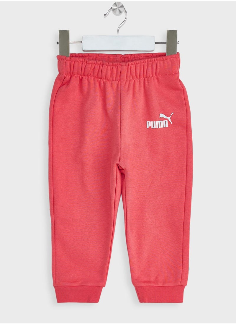 Infants Essential Minicats Crew Joggers Fl