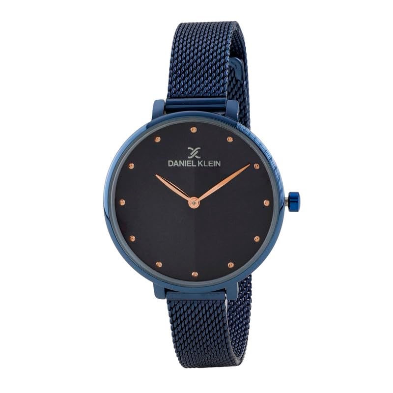 Daniel Klein Blue Dial Analog Gift Set Stainless Steel Watch with Bracelet for Women (Pack of 6) - Dkg002-2 - Image 5