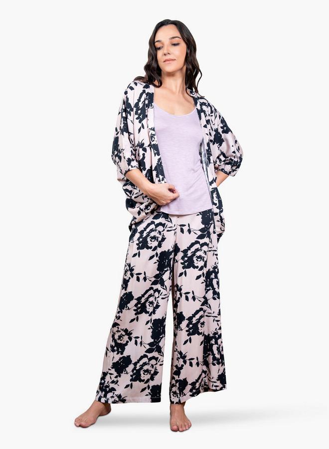 Aadaraya Floral Print Pyjama Set - Image 1