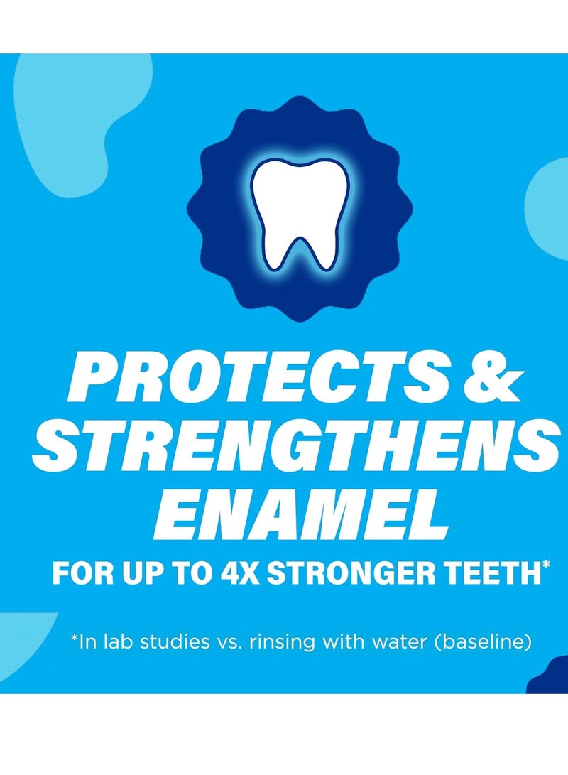 ACT Kids Pure Protect Anticavity Fluoride Rinse, Natural Strawberry Flavor Without Sugar, Free from Dyes & Alcohol, 16.9 fl. oz. - Image 5