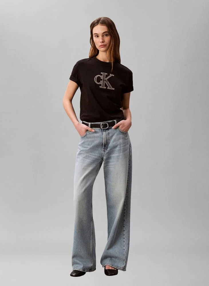 Calvin Klein Jeans  Casual Hero Classic Monologo New Tec for Women | Best Price UAE