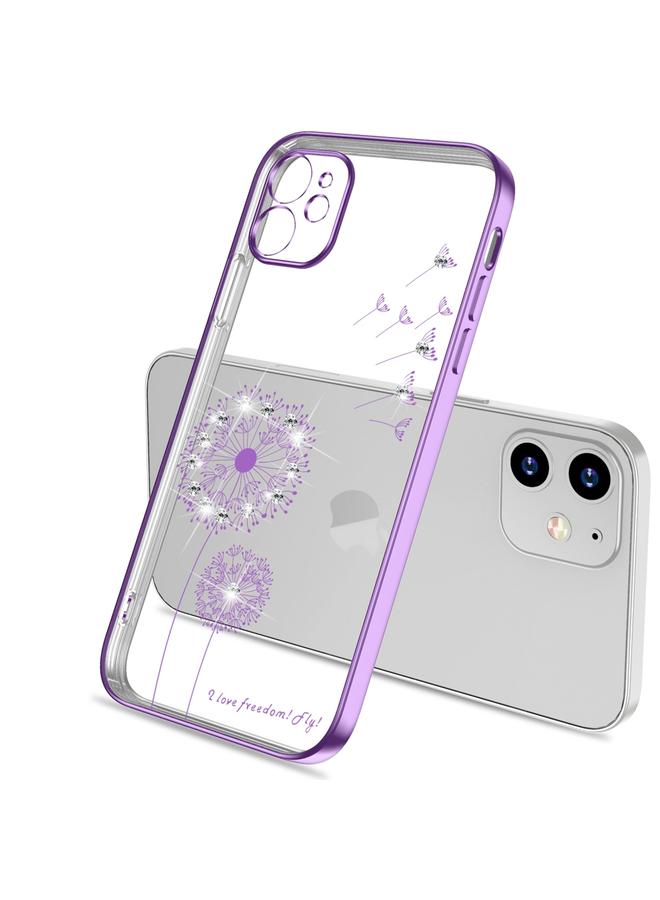 اس-توب جراب لهاتف iPhone 12 mini، جراب واقٍ فائق النحافة بنمط الهندباء الكهربائي - Image 1