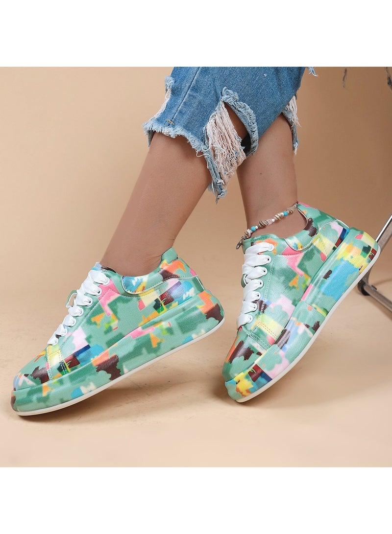 KUYING New Fashion Thick Sole Sneakers 