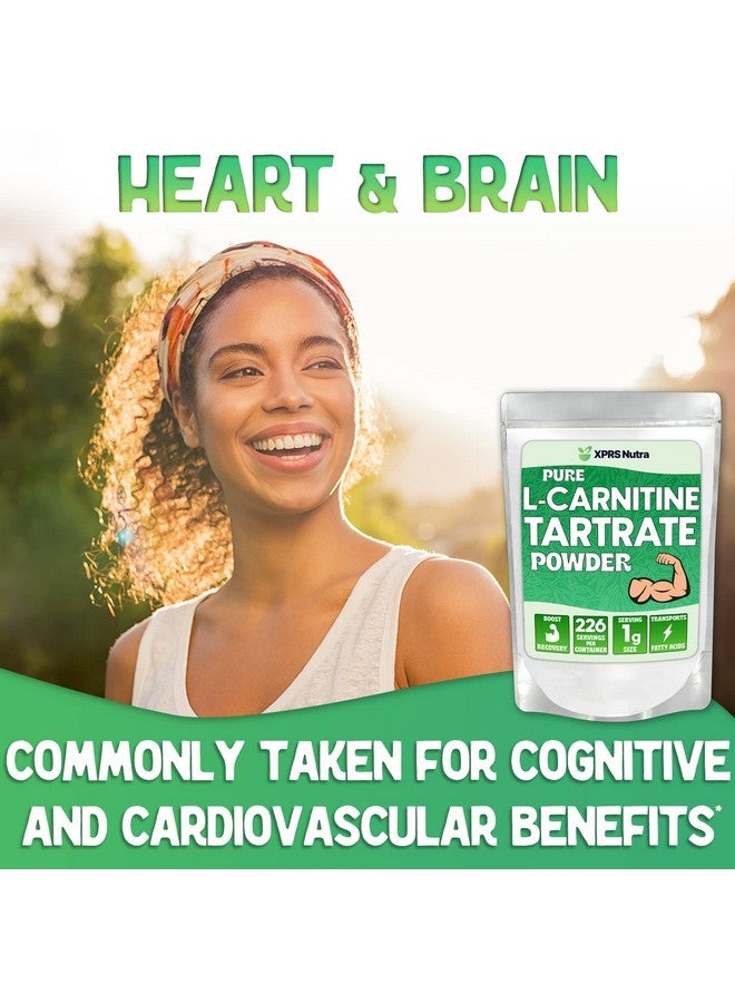 XPRS Nutra بودرة إكس بي آر إس نوترا إل كارنيتين إل تارترات - إل كارنيتين تارترات نقي ممتاز - بودرة إل كارنيتين - بودرة إل كارنيتين صديقة للنباتيين - مكمل حمض أميني إل كارنيتين (4 أونصة) - Image 4