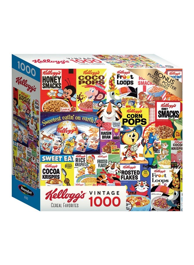 RoseArt - Kellogg'S - Cereal Favorites - 1000 Piece Jigsaw Puzzles For Adults - Image 2