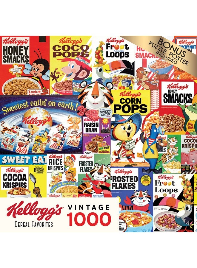 RoseArt - Kellogg'S - Cereal Favorites - 1000 Piece Jigsaw Puzzles For Adults - Image 3