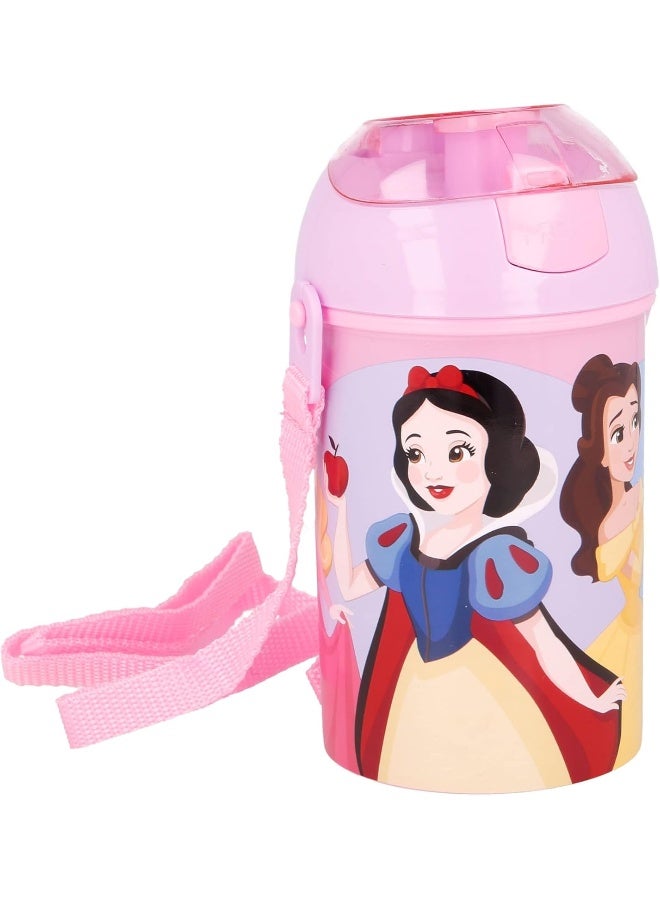 Stor Pop Up Canteen Disney Princess True: Kids' Water Bottle - Image 1