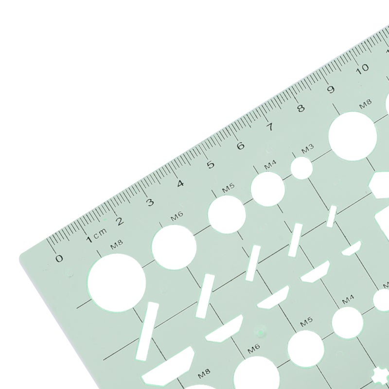 Sewing Ruler Set: 12pcs High-quality Plastic - Clear Accurate Scale Curve Rulers for Tailor Drawing, Geometric Designs, Manual Cutting - Image 2
