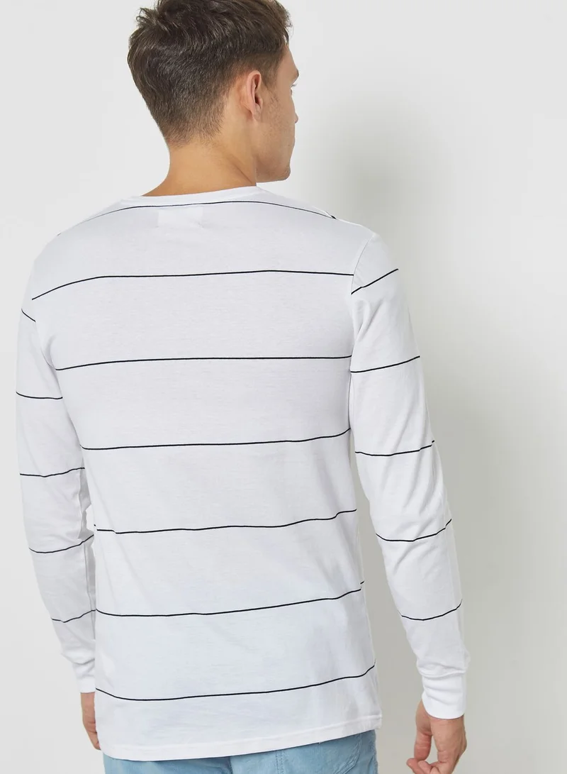 Cotton On Tbar Striped T-Shirt