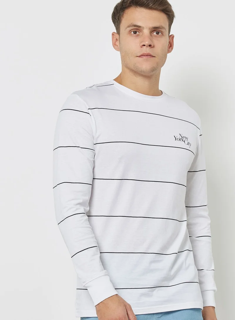 Cotton On Tbar Striped T-Shirt