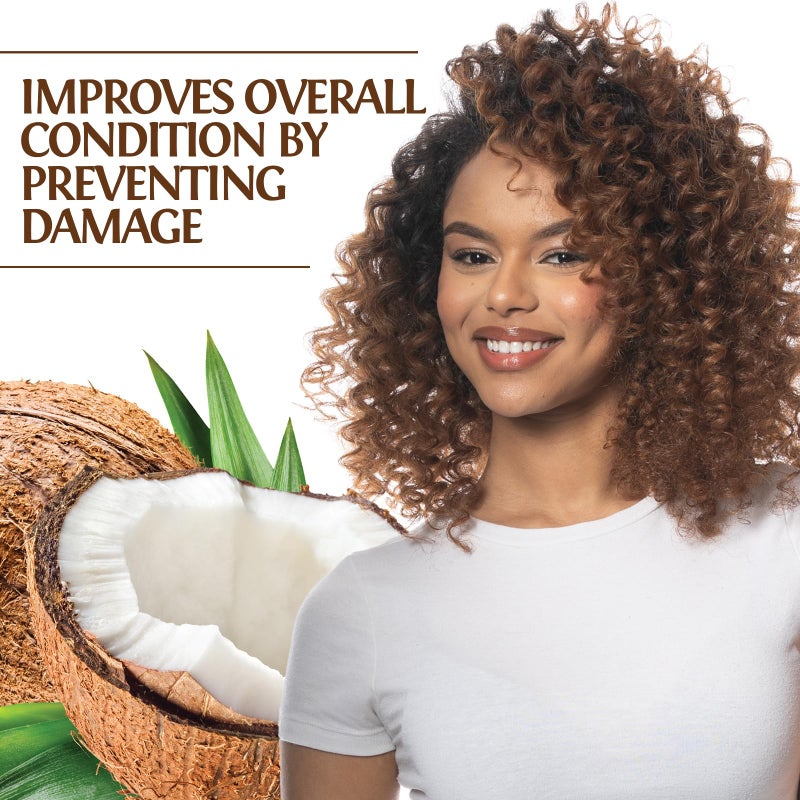 Biosilk Silk Therapy with Natural Coconut Oil Leave-In Treatment, Helps Control Frizz & Flyaways, Sulfate, Paraben & Cruelty-Free, 5.64 Oz - Image 2